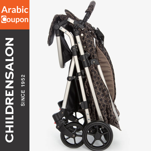 AIGNER Brown & Black Lightweight Stroller from ChildrenSalon
