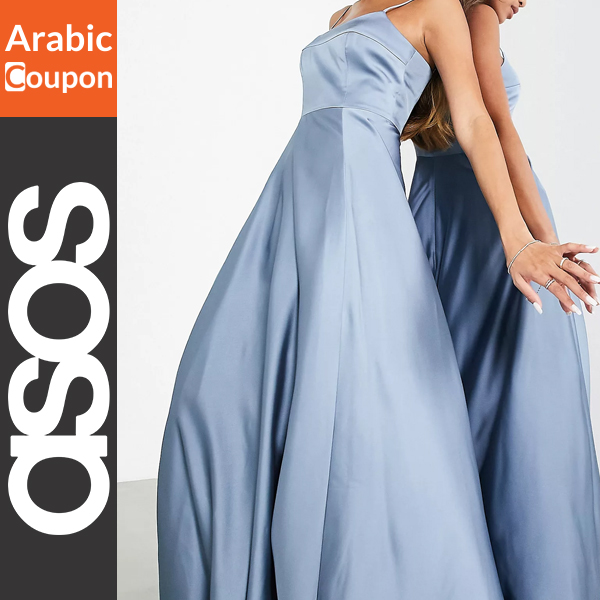 ASOS DESIGN satin off shoulder maxi dress with cami straps in silver grey |  ASOS