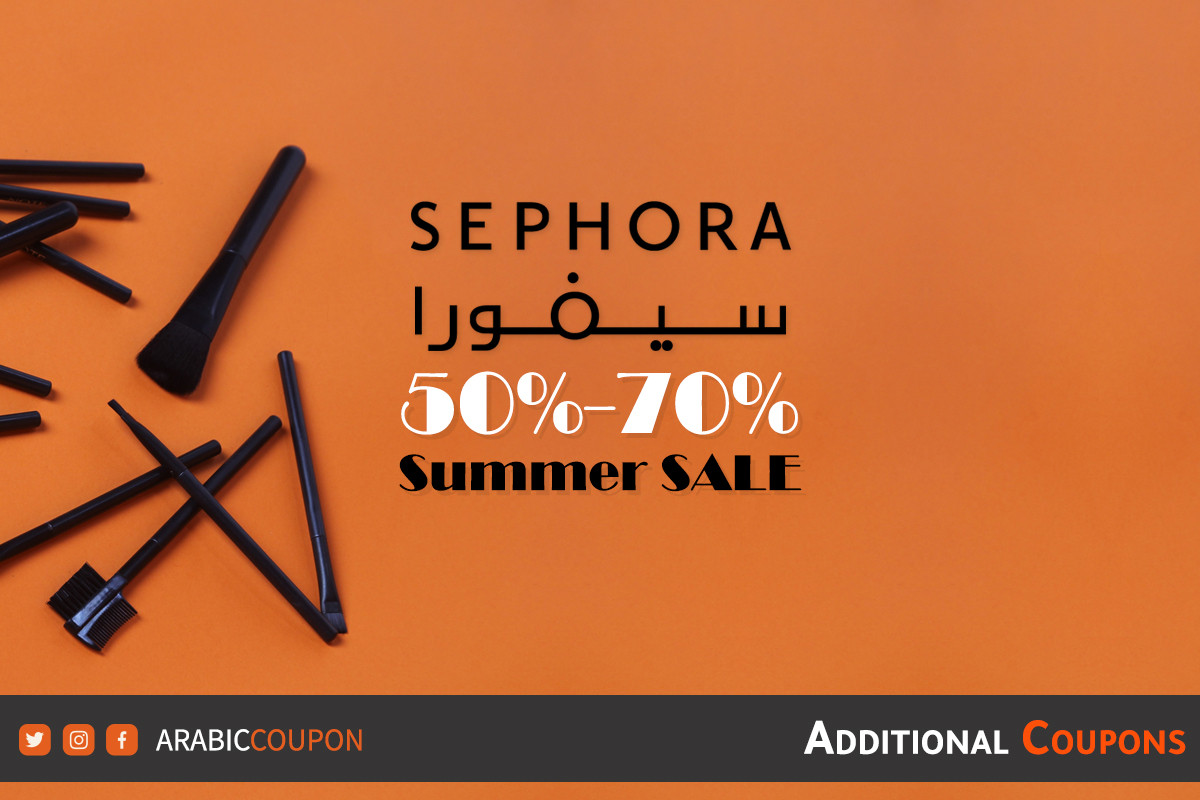 70 Off Sale & Sephora Kuwait Coupon Code launched