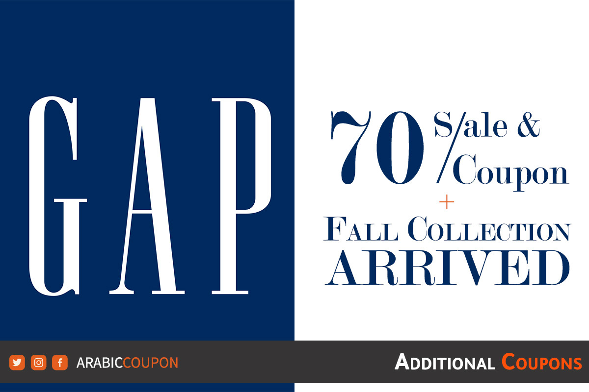 GAP Autumn 2024 collection with Sale and coupon to save 70